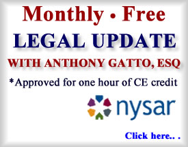 Free Legal Update, NYSAR